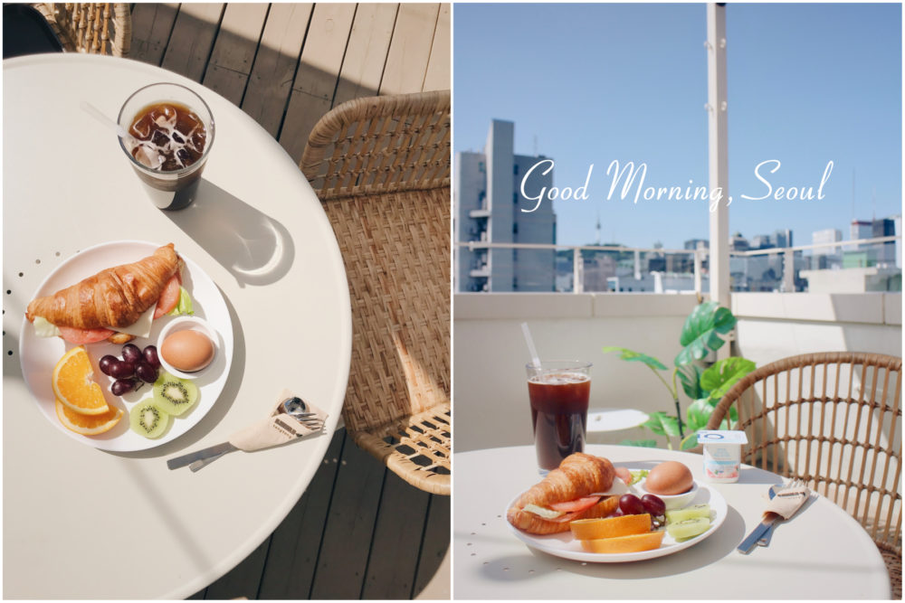 首爾｜Tong Tong Petit Hotel｜與南山塔共進早餐，享受獨旅的留白